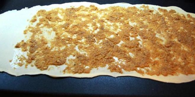 Рецепт постный яблочный рулет