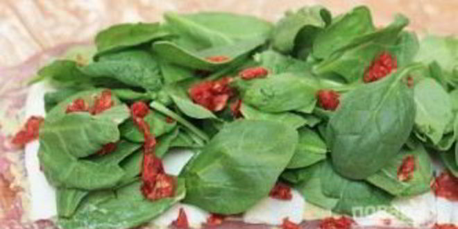 Рецепт праздничный рулет из свинины с начинкой