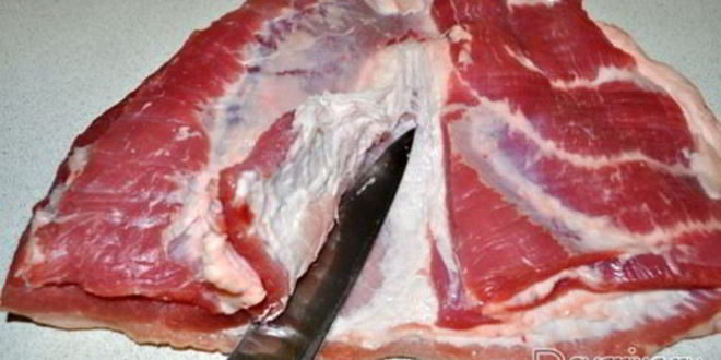 Рецепт рулет из брюшины со сладким перцем