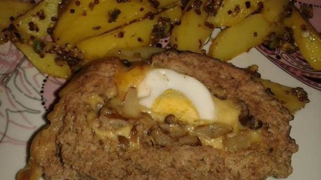 Рецепт Рулет из фарша