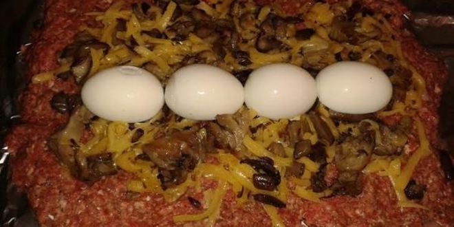 Рецепт рулет из фарша