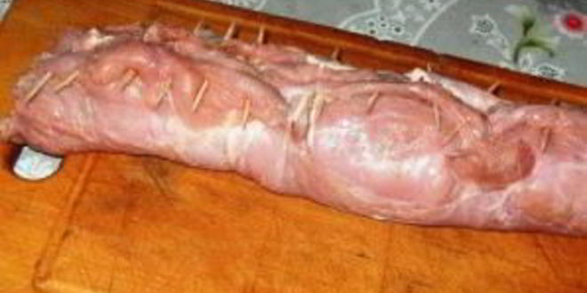 Рецепт рулет из говядины в фольге