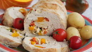 Рецепт Рулет из грудки индейки