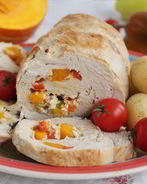 Рулет из грудки индейки