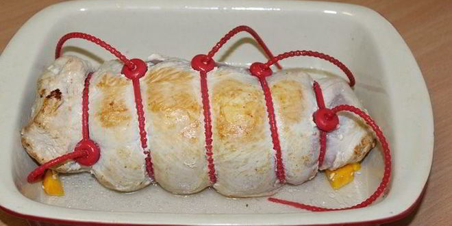 Рецепт рулет из грудки индейки