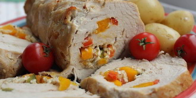 Рецепт рулет из грудки индейки