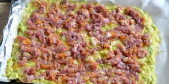 Рецепт рулет из кабачков