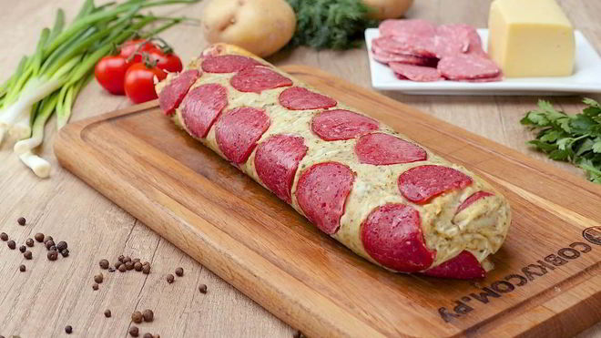 Рецепт Рулет из картофельного пюре