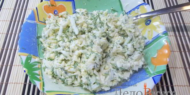 Рецепт рулет из крабовых палочек