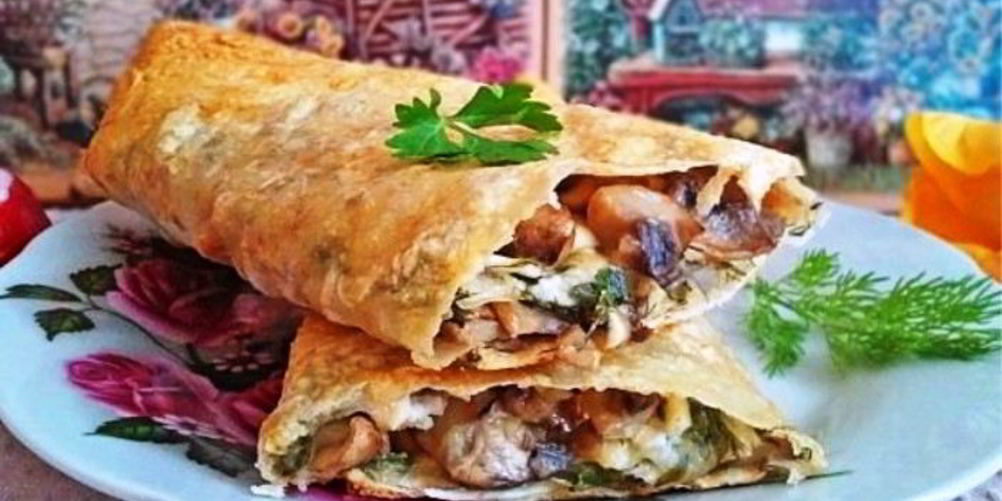 Рецепт рулет из лаваша с мясом и морковью по-корейски