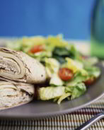 Рулет из лаваша с рыбой