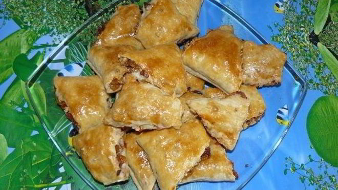 Рецепт Рулет из сухофруктов и орехов