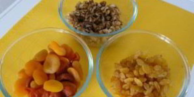 Рецепт рулет из сухофруктов и орехов