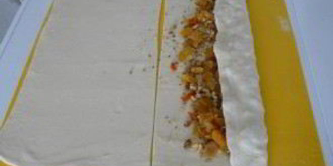 Рецепт рулет из сухофруктов и орехов