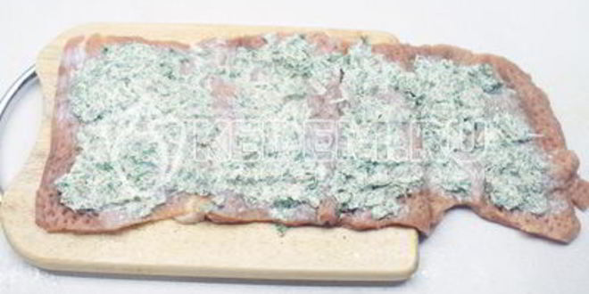 Рецепт рулет из свинины