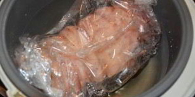 Рецепт рулет из свиной брюшины