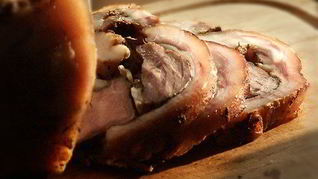 Рецепт Рулет из свиной головы