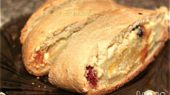 Рецепт Рулет из творожного теста с творожной начинкой