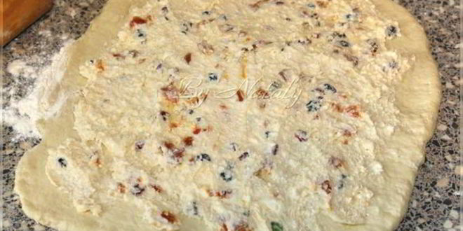 Рецепт рулет из творожного теста с творожной начинкой