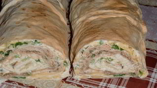 Рецепт Рулет Мимоза