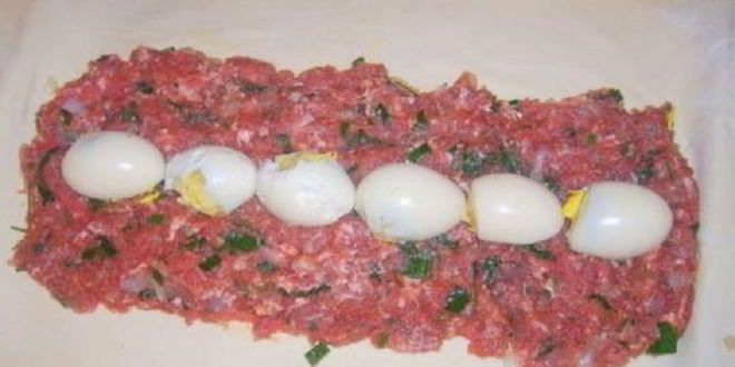 Рецепт рулет мясной