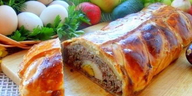 Рецепт рулет мясной