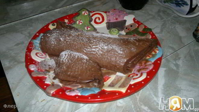 Рецепт Рулет полено