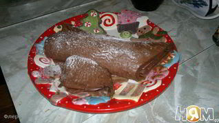 Рецепт Рулет полено