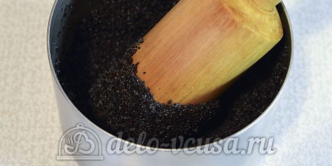 Рецепт рулет с маком из слоеного теста