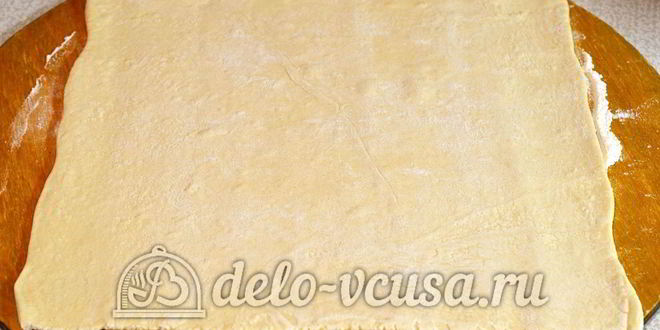 Рецепт рулет с маком из слоеного теста