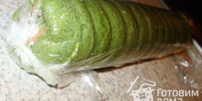 Рецепт рулет с семгой из шпината и базилика