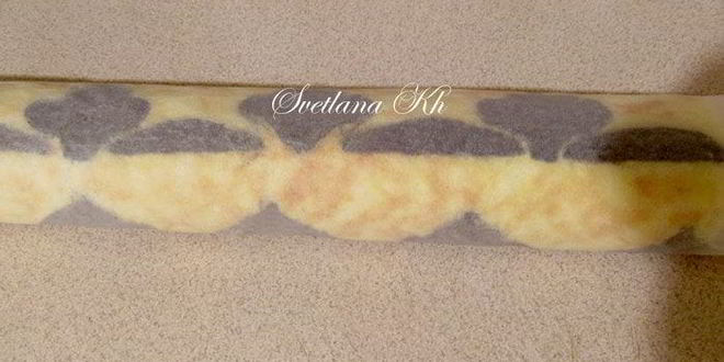 Рецепт рулет с шоколадным узором