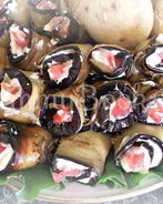 Рулетики баклажанные