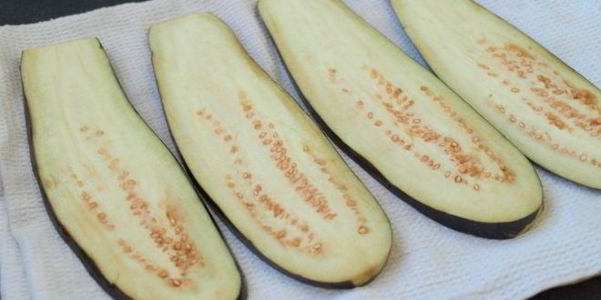 Рецепт рулетиков иза баклажанова с чеснокома и грецкими орехами