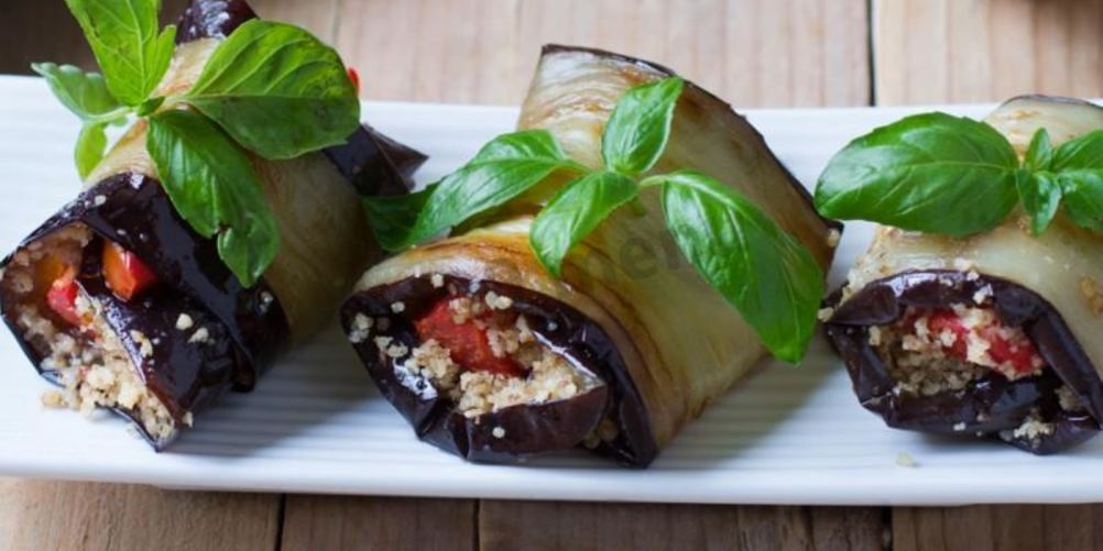 Как приготовить рулетики из баклажанов с грецкими орехами