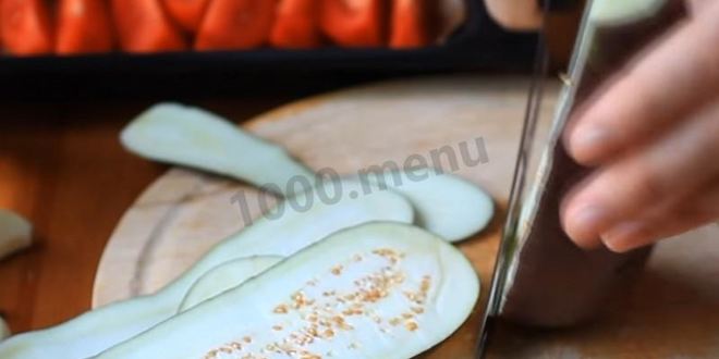 Рецепт рулетики из баклажанов с грецкими орехами