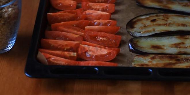 Рецепт рулетики из баклажанов с грецкими орехами