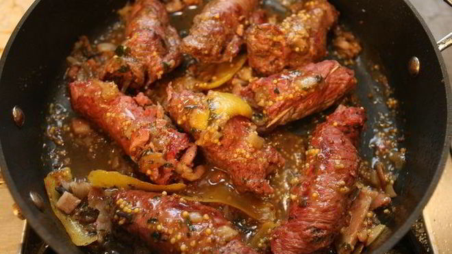 Рецепт Рулетики из говядины