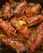 Рулетики из говядины