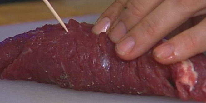 Рецепт рулетики из говядины