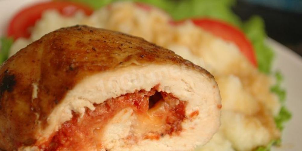 Как приготовить рулетики из куриного филе с сыром