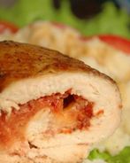 Рулетики из куриного филе с сыром