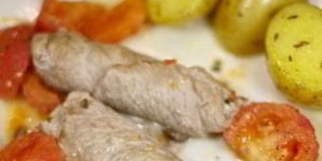 Рецепт рулетики из телятины