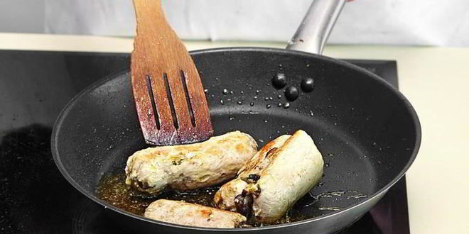 Рецепт рулетики из цесарки с грибами