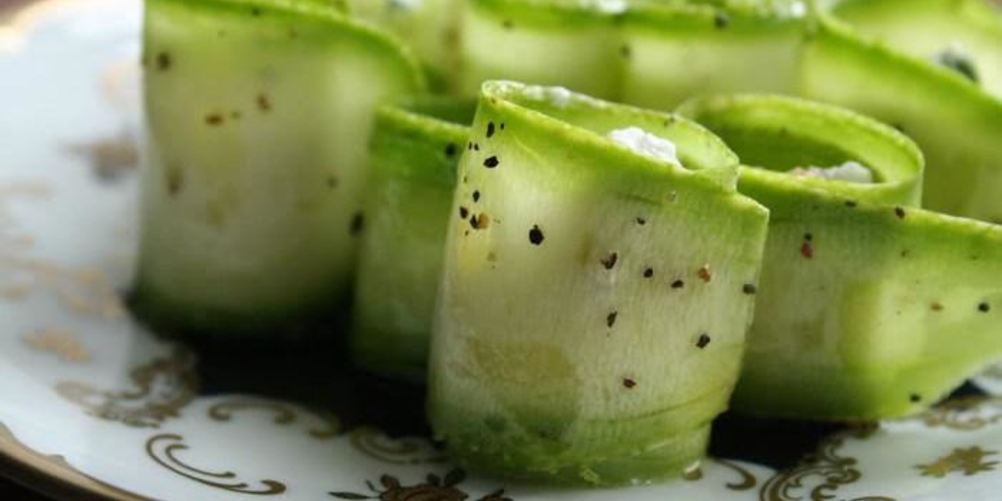 Как приготовить рулетики из цуккини