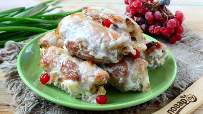 Рецепт Рулетики мясные к праздничному столу