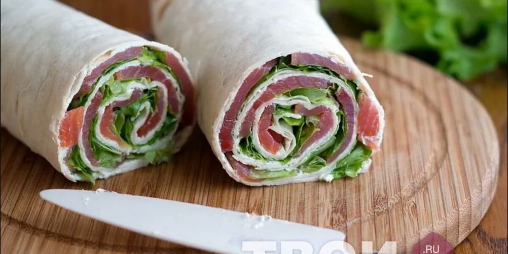 Как приготовить рулетики с семгой