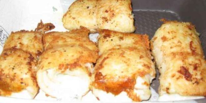 Рецепт рулеты рыбные с гарниром