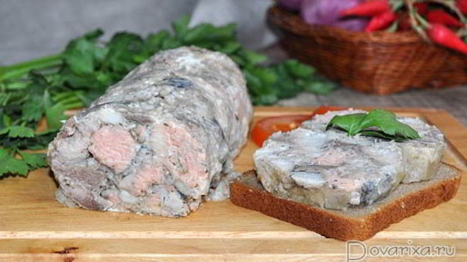 Рецепт Рыбный рулет горячего копчения в духовке