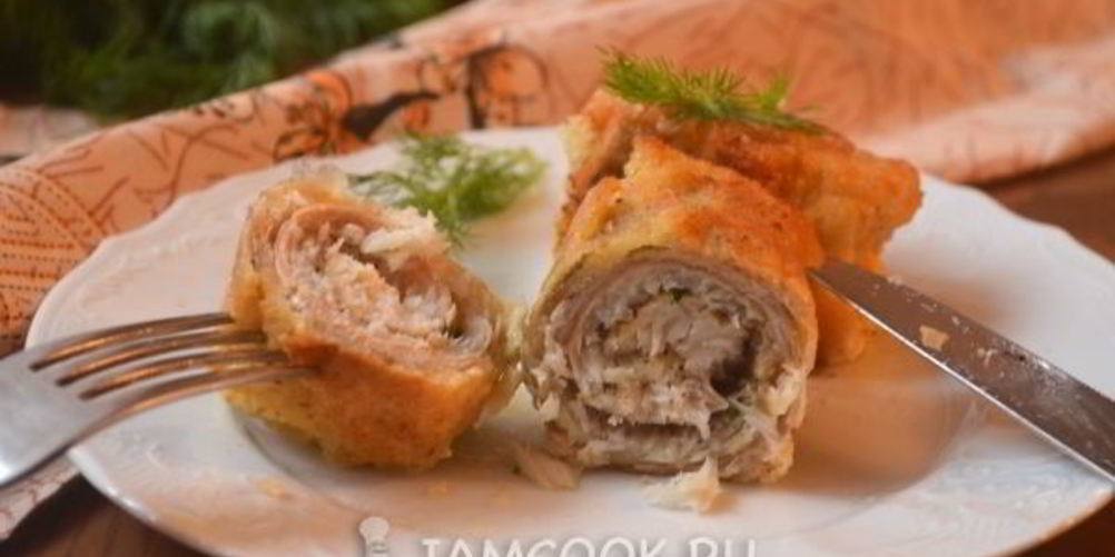 Как приготовить рыбные рулетики из хека